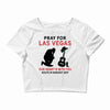 Pray for Las Vegas, Route 91 Harvest 2017 Crop Top