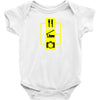 eat sleep shoot vertical digital camera photography photographer geek Baby Onesie