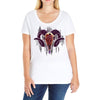 seriously strange ram Ladies Curvy T-Shirt