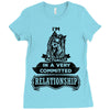 I Am Yorkshire Terrier Actually In A Very Commited Relationship Ladies Fitted T-Shirt