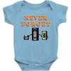 Never Forget Baby Bodysuit