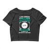 I Love Someone With Liver Cancer To The Moon And Back Crop Top