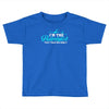 i'm the hairstylist Toddler T-shirt