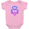 robot andro Baby Bodysuit