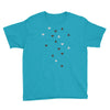 DOWN UP / scandi white / warm grey / flax / lavender Youth Tee