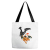 dragon duel collide Tote Bags