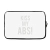 kiss my abs! Laptop sleeve