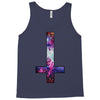 inverted galaxy cross funny  religion banter space fashion new Tank Top