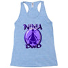 ninja dad Racerback Tank