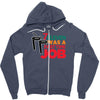 7 eleven was a part time job Zipper Hoodie