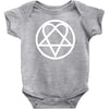him heartagram new Baby Onesie