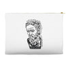 michelangelo quote Accessory Pouches