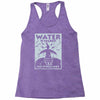 water is sacred no pipelines Racerback Tank