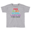 This Is My Human Costume I'm Really A Unicorn Toddler T-shirt