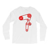 strap of the distribution of the engine Long Sleeve Shirts