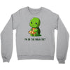 ninja diet (green) Crewneck Sweatshirt