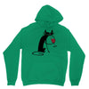 cat and wine Unisex Hoodie