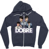 Dobre Twins Zipper Hoodie