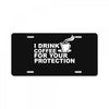 for your protection License Plate