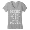 merc with a mouth Women's V-Neck T-Shirt