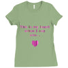 this is my heart when i see you Ladies Fitted T-Shirt