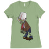 plant vs zombie Ladies Fitted T-Shirt