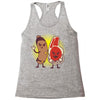 good cop bad chop Racerback Tank