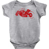 akira inspired bike motorbike Baby Onesie