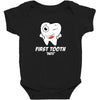 First Tooth Date Baby Bodysuit