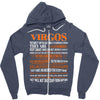Virgos Difficult Ones To Understand Zodiac Zipper Hoodie