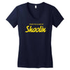 shaolin slums wu tang clan hip hop Women's V-Neck T-Shirt