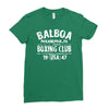 balboa boxing club Ladies Fitted T-Shirt