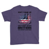 Veteran Don't Thank Me Thank My Brothers Who Never Came Back Youth Tee