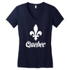 quebec Women's V-Neck T-Shirt