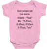 alarm Baby Bodysuit