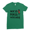 hokus pokus witches Ladies Fitted T-Shirt