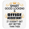 Smart Good Looking Office Assistant Doesnt Get Better Than This Mousepad
