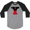 pool black red 3/4 Sleeve Shirt