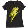 star bolt Ladies Fitted T-Shirt