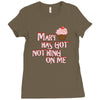 mary has got nothing on me Ladies Fitted T-Shirt