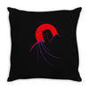 magnetic knight Throw Pillow