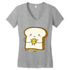 bread and butter Women's V-Neck T-Shirt