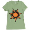 summer sun Ladies Fitted T-Shirt