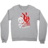 skull &amp; flames Crewneck Sweatshirt