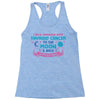 I Love Someone with Thyroid Cancer to The Moon and Back to Infinity Racerback Tank