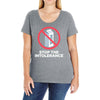 stop the intolerance Ladies Curvy T-Shirt