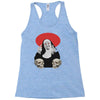 nun fuck Racerback Tank