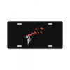 banksy headshot butterfly License Plate