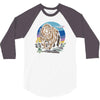 polygon bear graphic 3/4 Sleeve Shirt