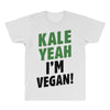 Kale Yeah I'm Vegan! All Over Men's T-shirt